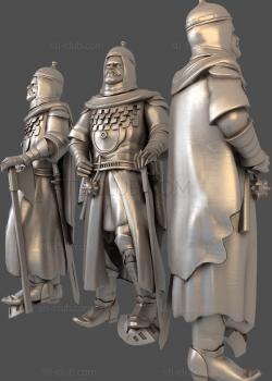 3D model Bogatyrs (STL)