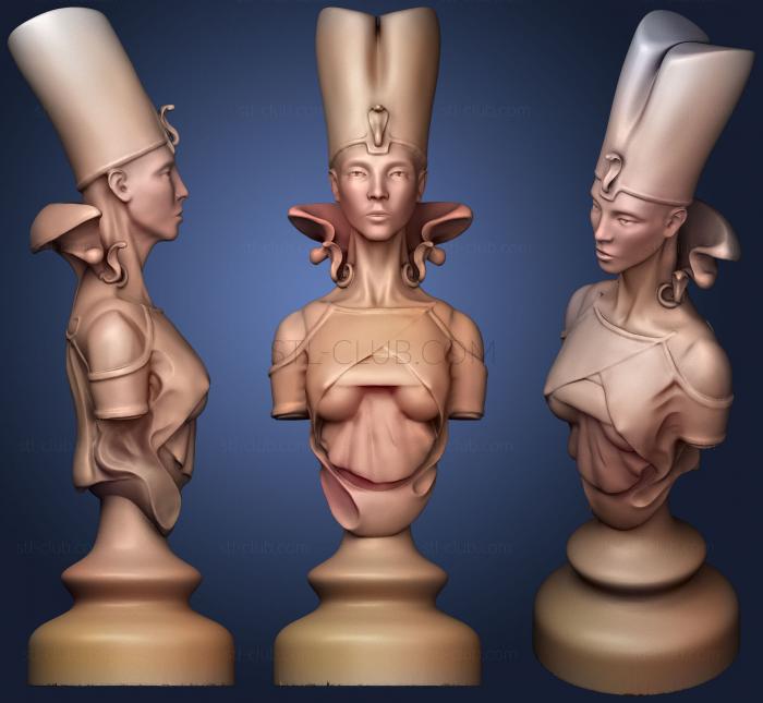 Шахматы Egyptian Alive V Dead Chess Remix королева