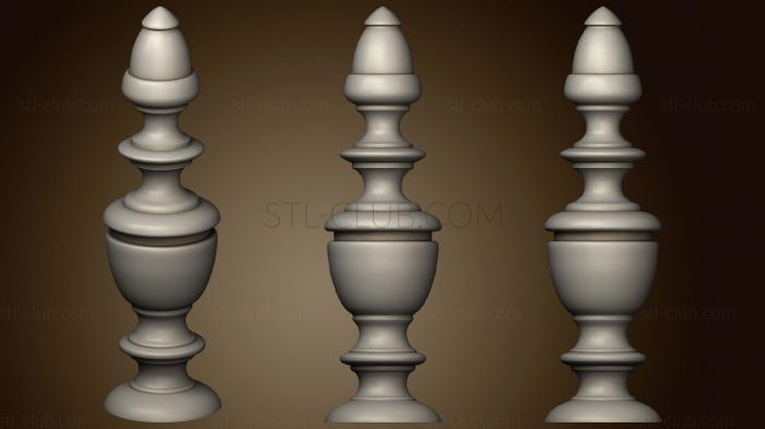 3D model The cone is chiseled (STL)