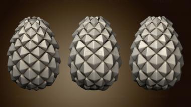 3D model Cedar cone (STL)