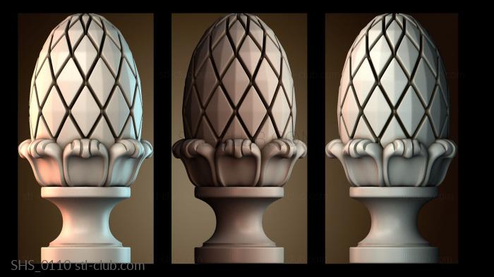 Шишки (навершия) SHS_0110