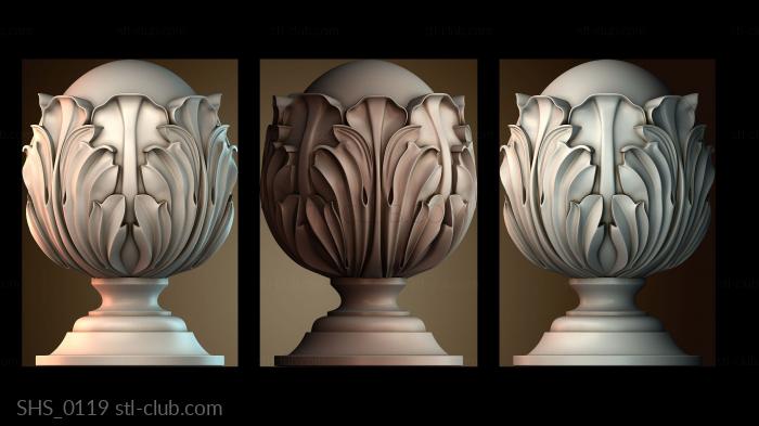 Шишки (навершия) SHS_0119