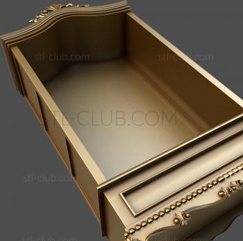 3D model 3d model of the display cabinet in stl, file for the cnc machine (STL)