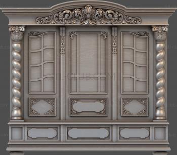 3D model 3d stl model of carved cabinet body (STL)