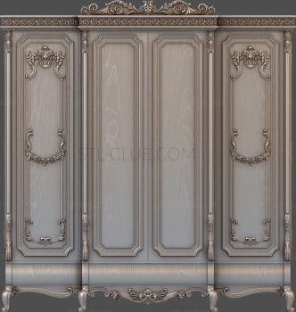 3D model 3d stl cabinet body model, classic (STL)