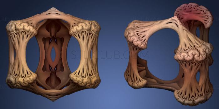 3D модель Скелет монстра 5 (STL)