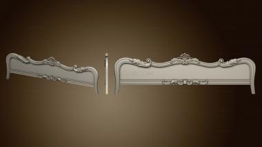 3D model Footboard version 1 (STL)