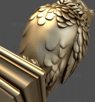 3D model 3d stl model of owl figurine (STL)