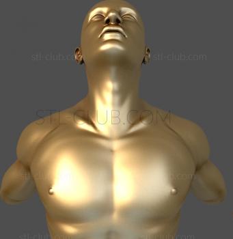 3D model 3d stl model of a human figurine (STL)