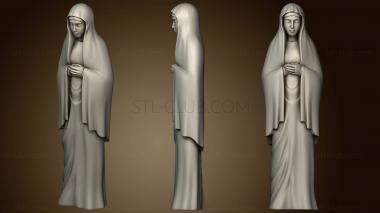 3D model Sculpture of a grieving woman (STL)