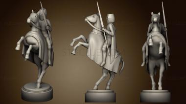 3D model Chess piece Knight (STL)