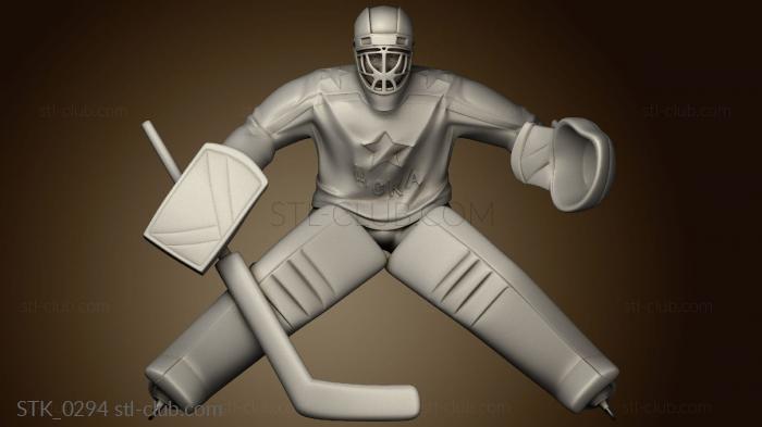 3D model The goalkeeper (STL)