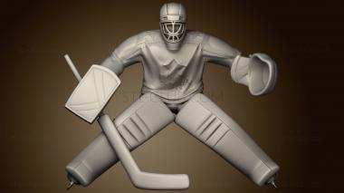 3D model The goalkeeper (STL)