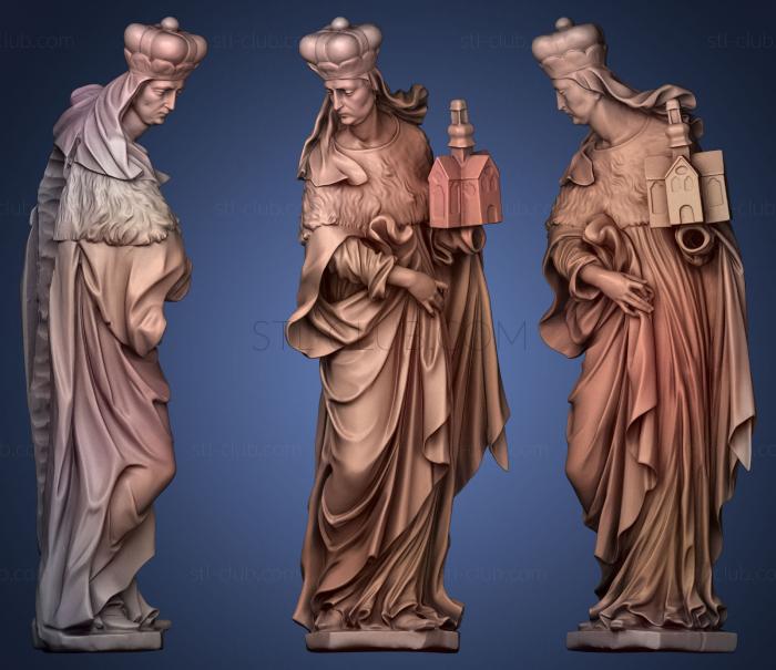 3D model Altar Sculpture from the Marian Temples Trail (STL)