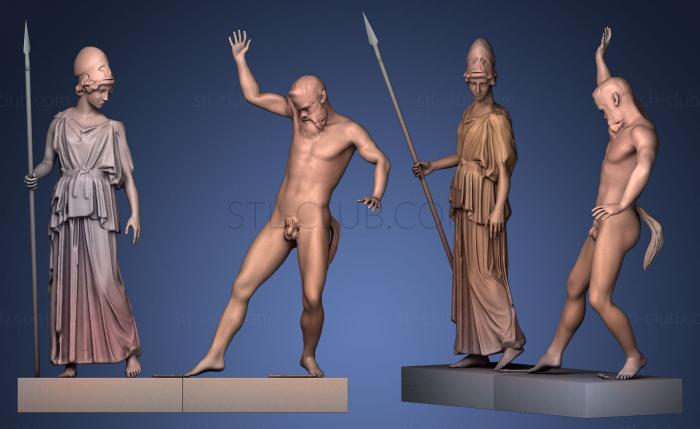 Athena and Marsyas reconstruction