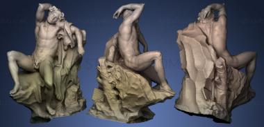 3D model Bouchardons Sleeping Satyr (STL)