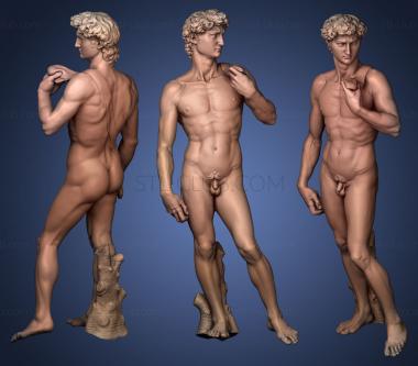 3D model David by Michelangelo (STL)