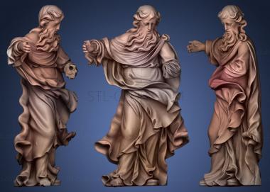 3D model Figure of a Prophet Unknown sculptor (STL)