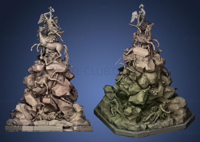 3D model Fuente de la Fama Fountain of Fame (STL)