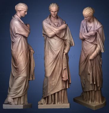 3D model Herculaneum Woman Small (STL)