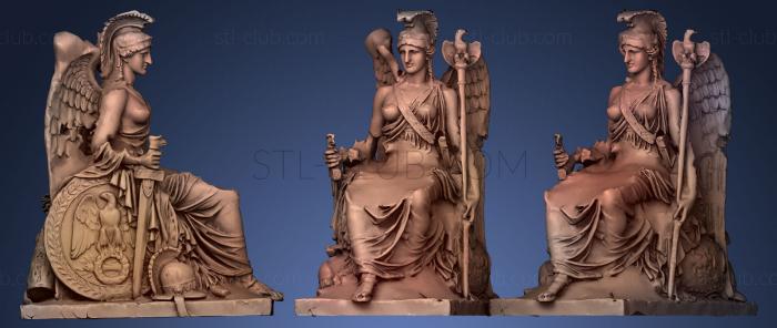 3D model La France Victorieuse Paris (STL)