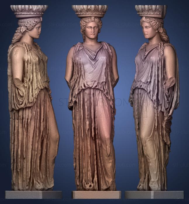 Maiden Kore Caryatid British Museum