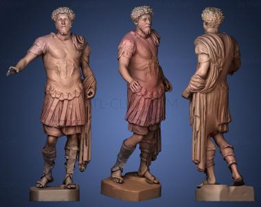 3D model Marcus Aurelius Divo Marco Antonino (STL)