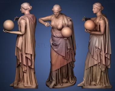 3D model Muse Urania state and restoration models (STL)