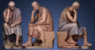 3D model Philosopher Aristides (STL)