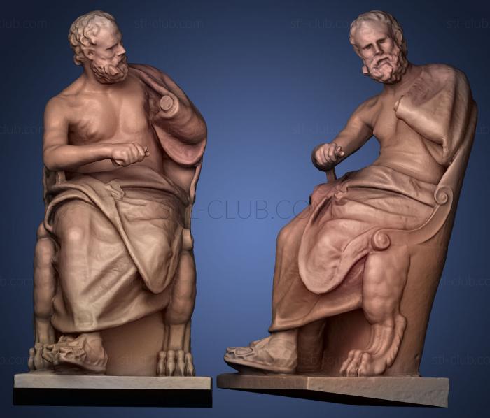 Poet Alcaeu Philitas figures