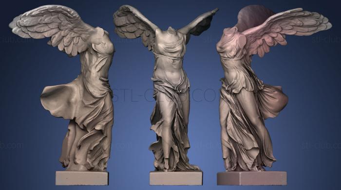 3D model Samo HIP Victoire de Samothrace couleur blanche (STL)