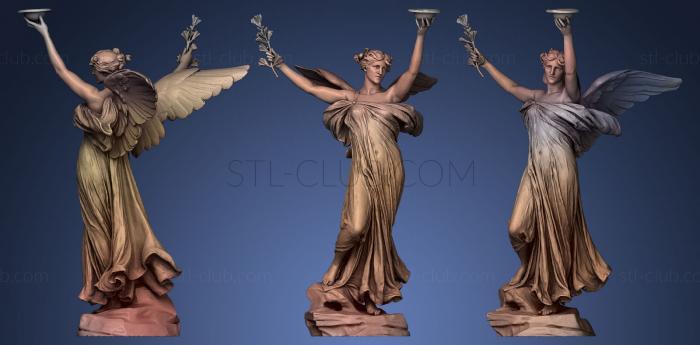 3D model spirit of life sculpture (STL)