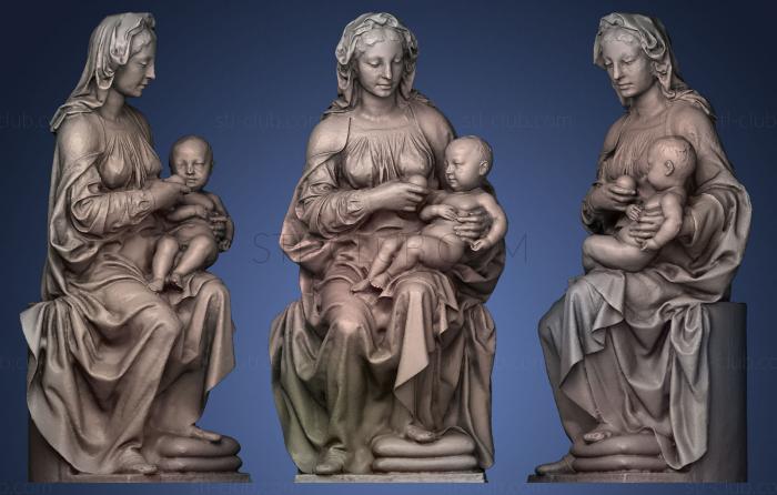 3D model Virgen de Beln Virgin of Bethlehem (STL)