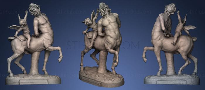 3D model Centaur tormented by Eros (STL)