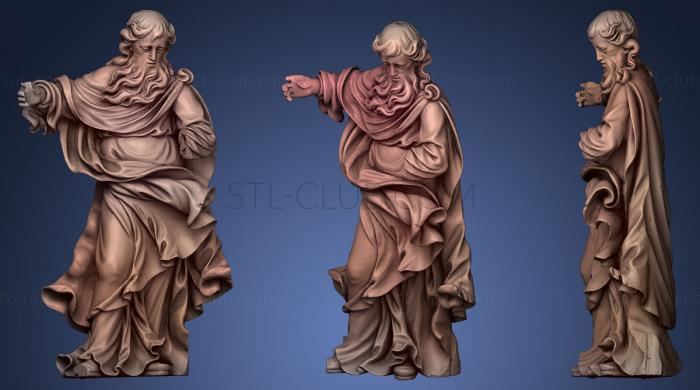 3D model Figure of a Prophet Unknown sculptor (STL)