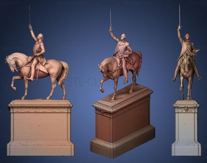 George Washington Equestrian statue