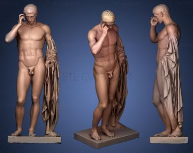 3D model Germanicus a plaster cast (STL)