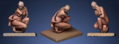 3D model Greek statue of a Woman (STL)