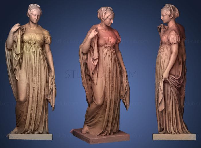 3D модель Королева Каролина Амалия (STL)