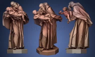 3D model Saint Anthony of Padua (STL)