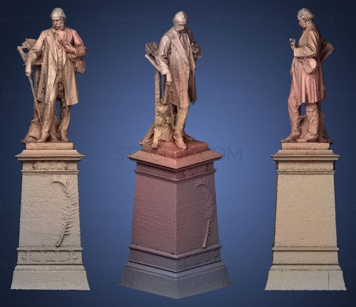 3D model Statue de Henri Vieuxtemps (STL)