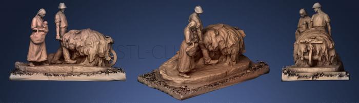 3D model Statue from House of Agriculture (STL)