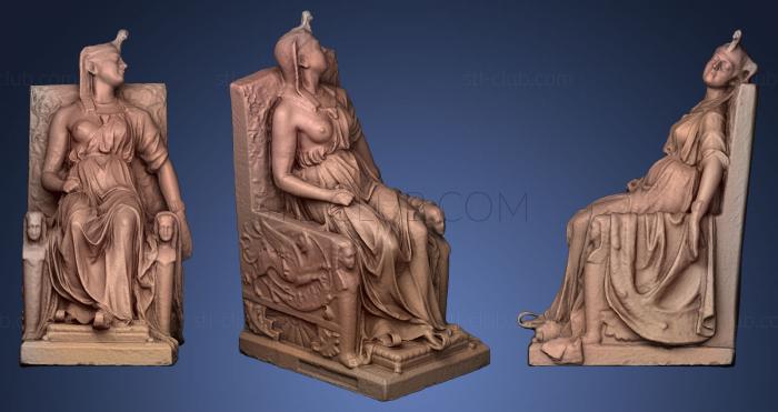 3D model The Death of Cleopatra (STL)