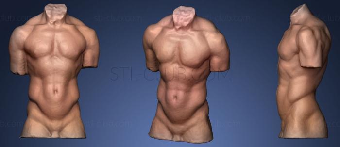 Torso of Banovic Strahinja by Ivan Metrovic