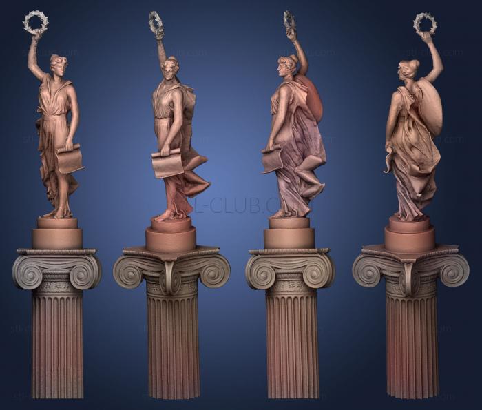 3D model Maryland Line Monument (STL)