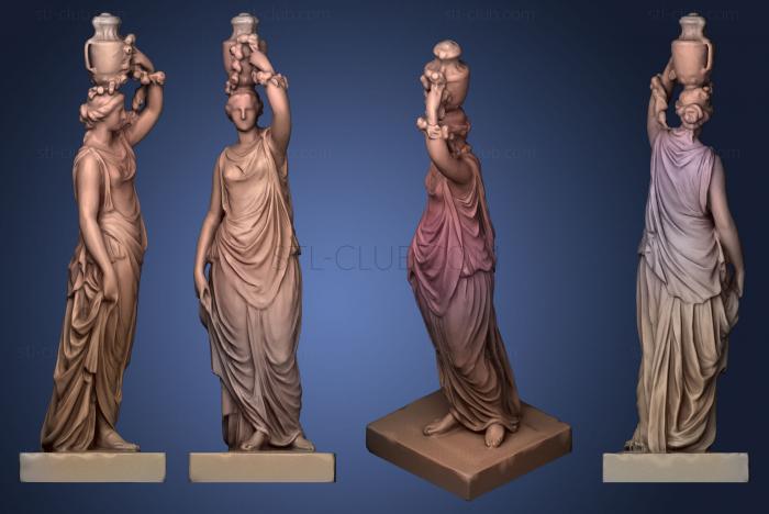 Nymph statue collection