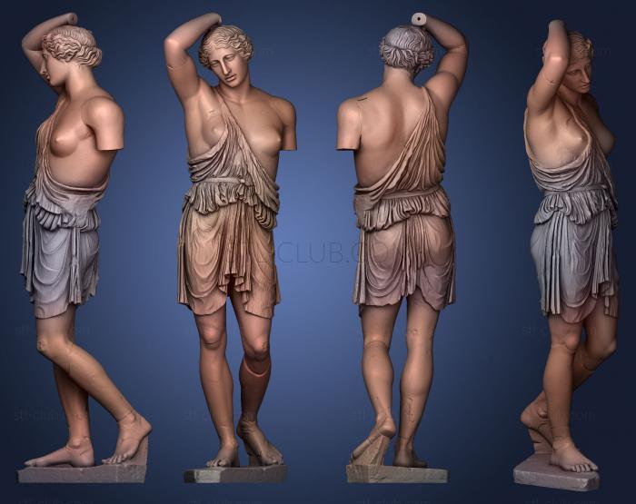 3D model Polychromy Wounded Amazon (STL)