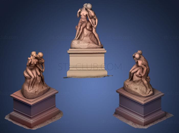 3D model Printemps  Spring statue (STL)