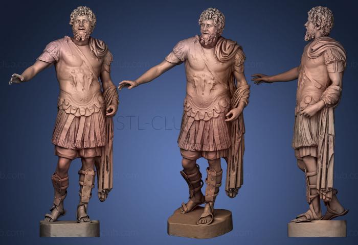 3D model Septimius Severus DIVO SEVERO PIO (STL)