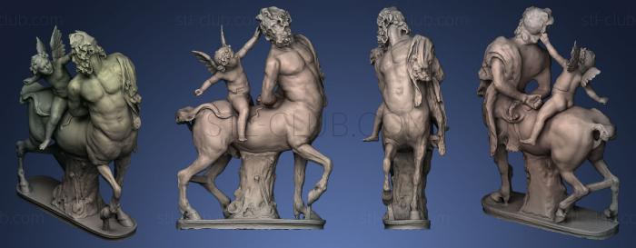 The Old Centaur with reconstructed cupid